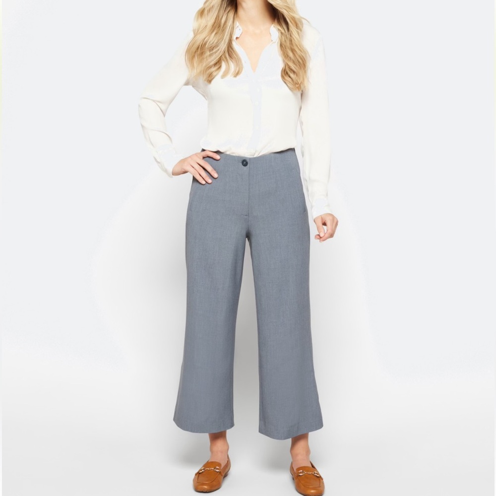 Cosette Cropped Wide Leg Trouser